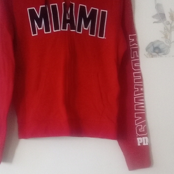 Red Miami Hoodie - Picture 3 of 5